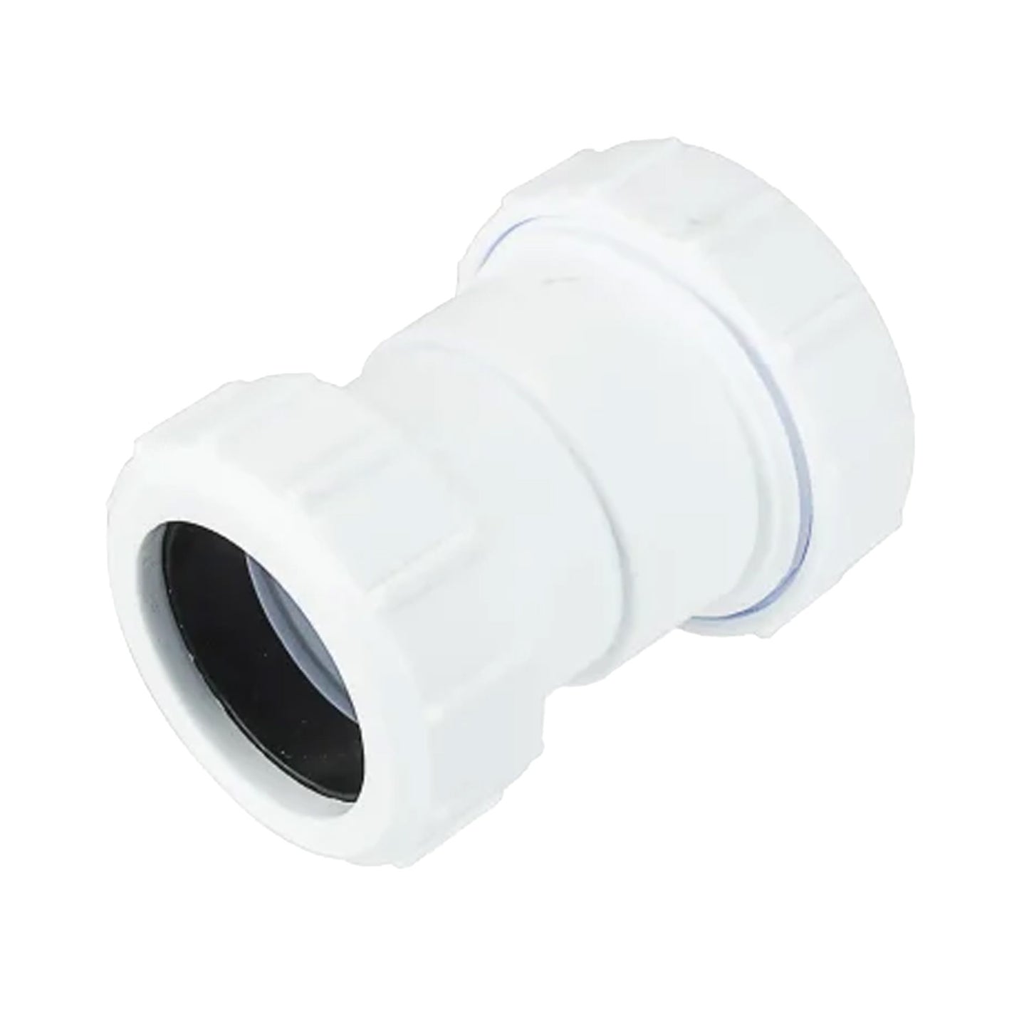 Compression Waste Fitting (White)