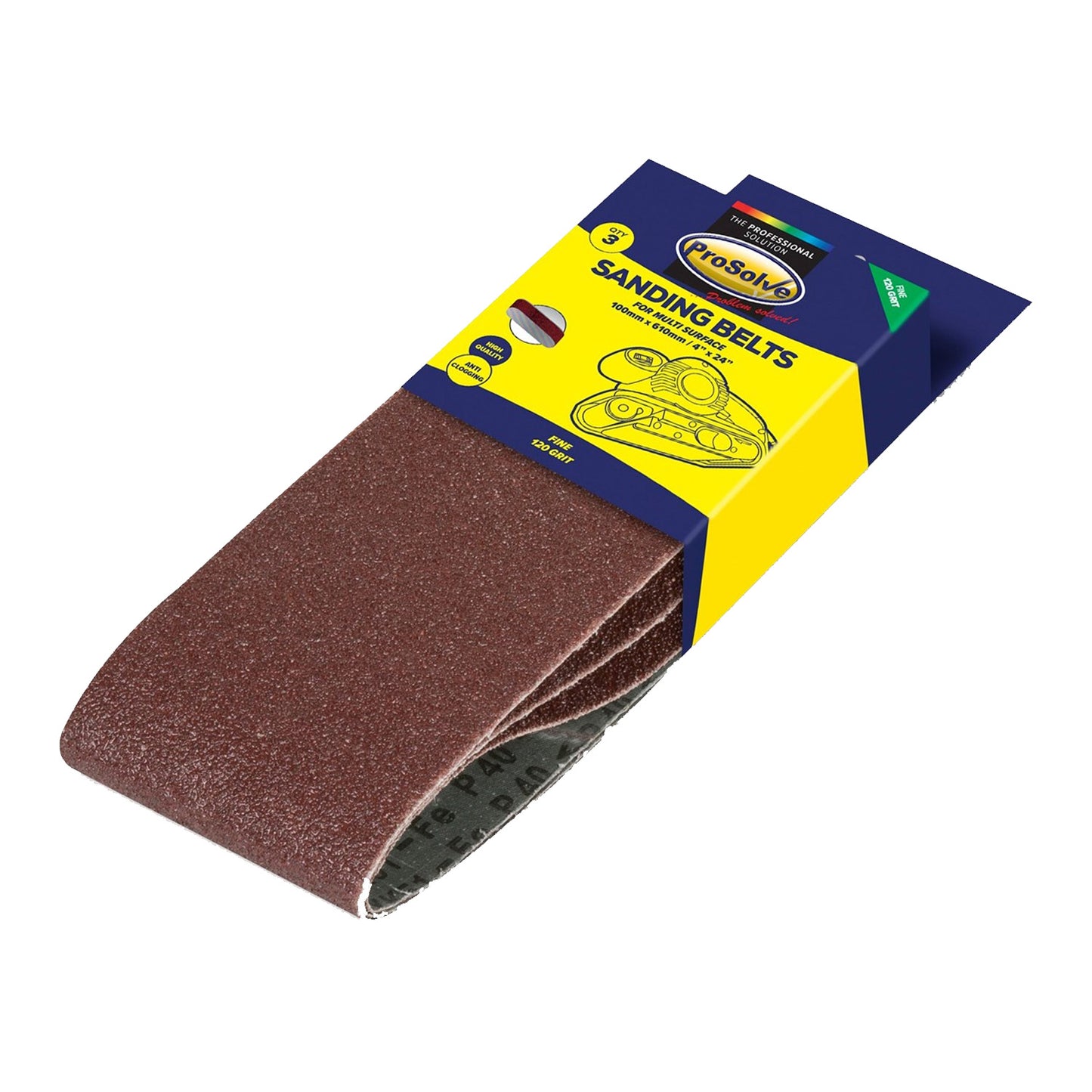 Sanding Belt (Pack of 3)