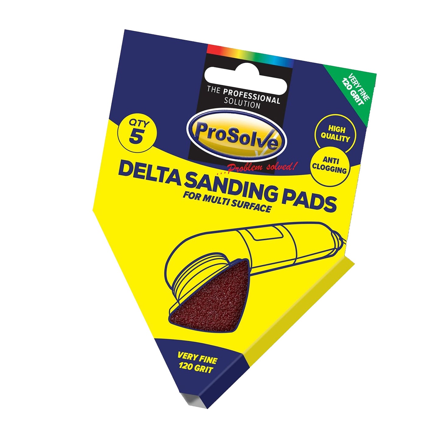 Delta Sanding Pad -Hook & Loop (Pack of 5)