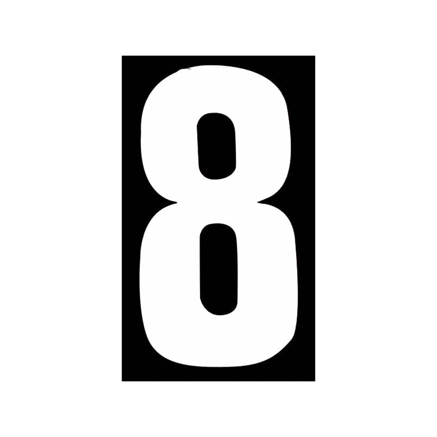 Self Adhesive Bin Number 170mm