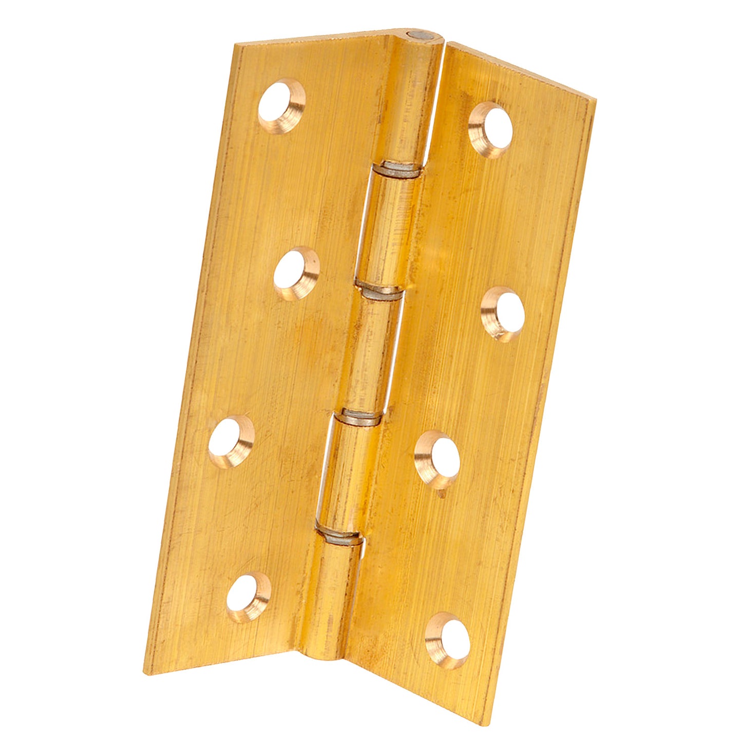Double Steel Washered Brass Butt Hinge (1 pair)