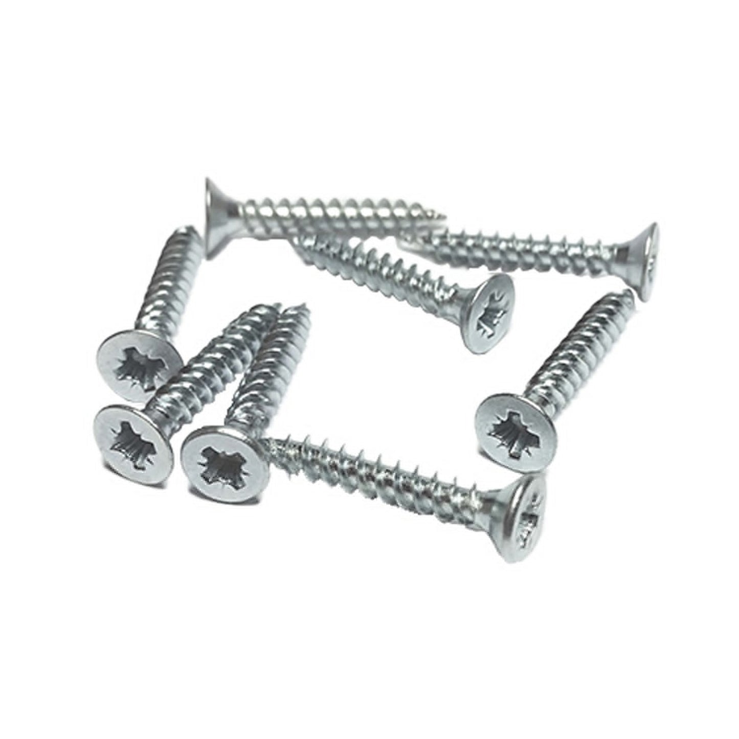 Countersunk Pozi Twinthread Woodscrews (Sold as singles)