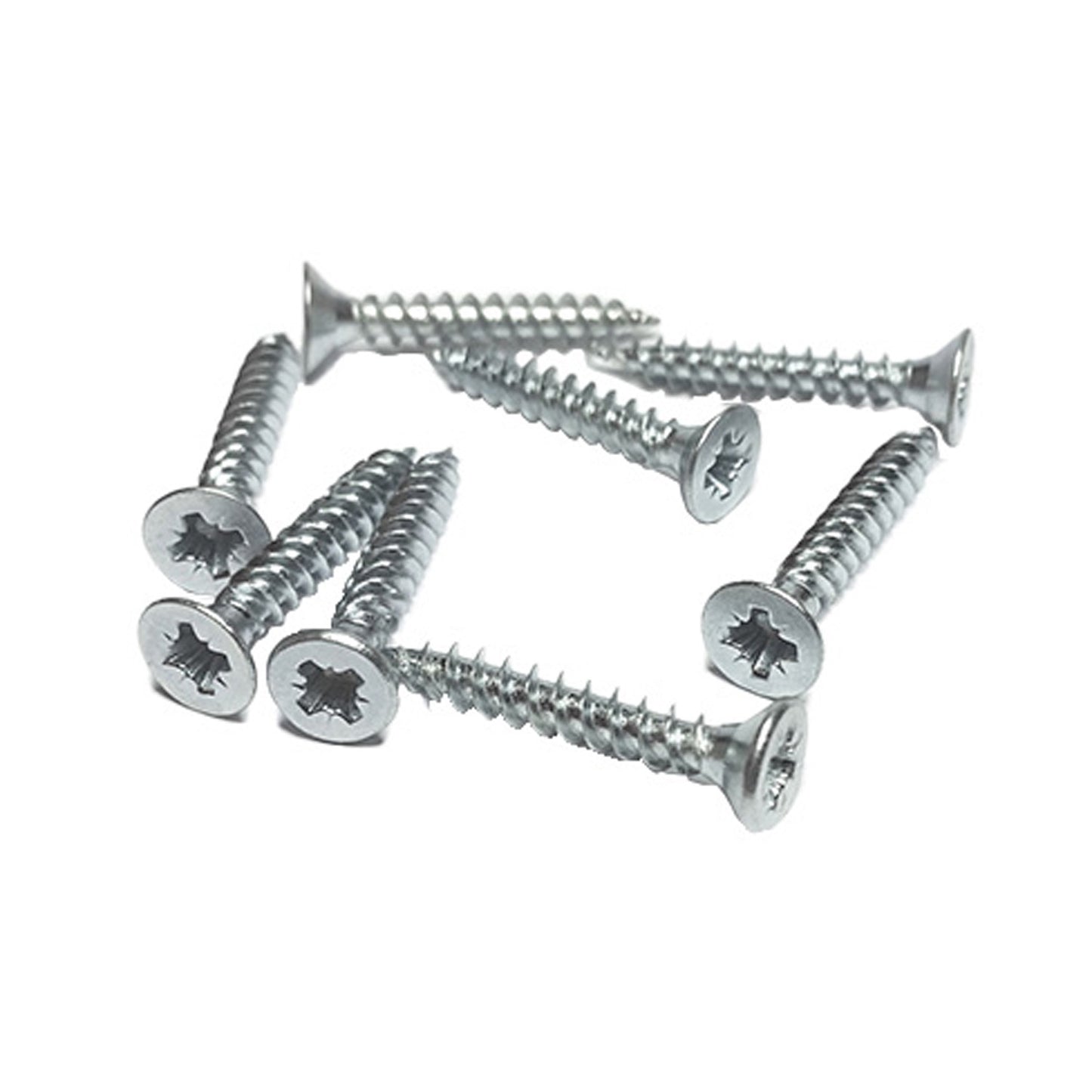 Countersunk Pozi Twinthread Woodscrews (Sold as singles)
