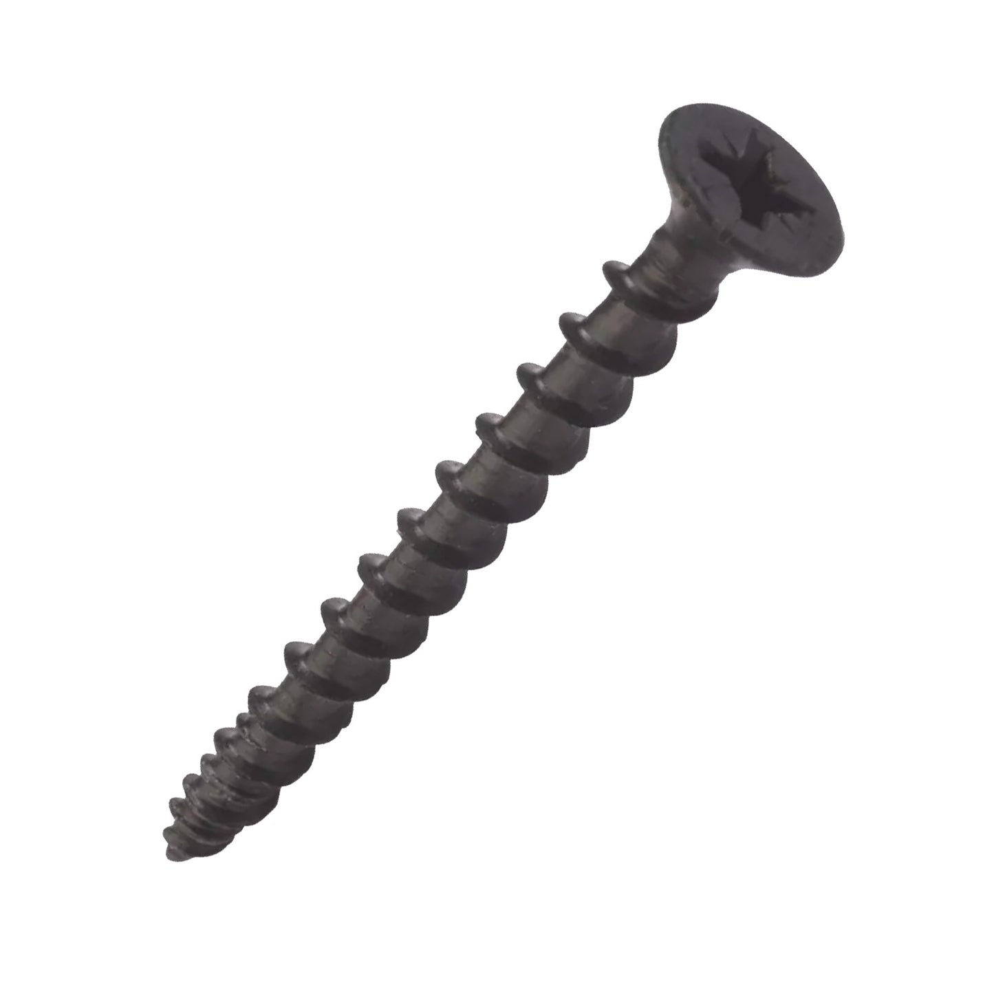 Pozi Countersunk Woodscrews - Black (Sold as singles)