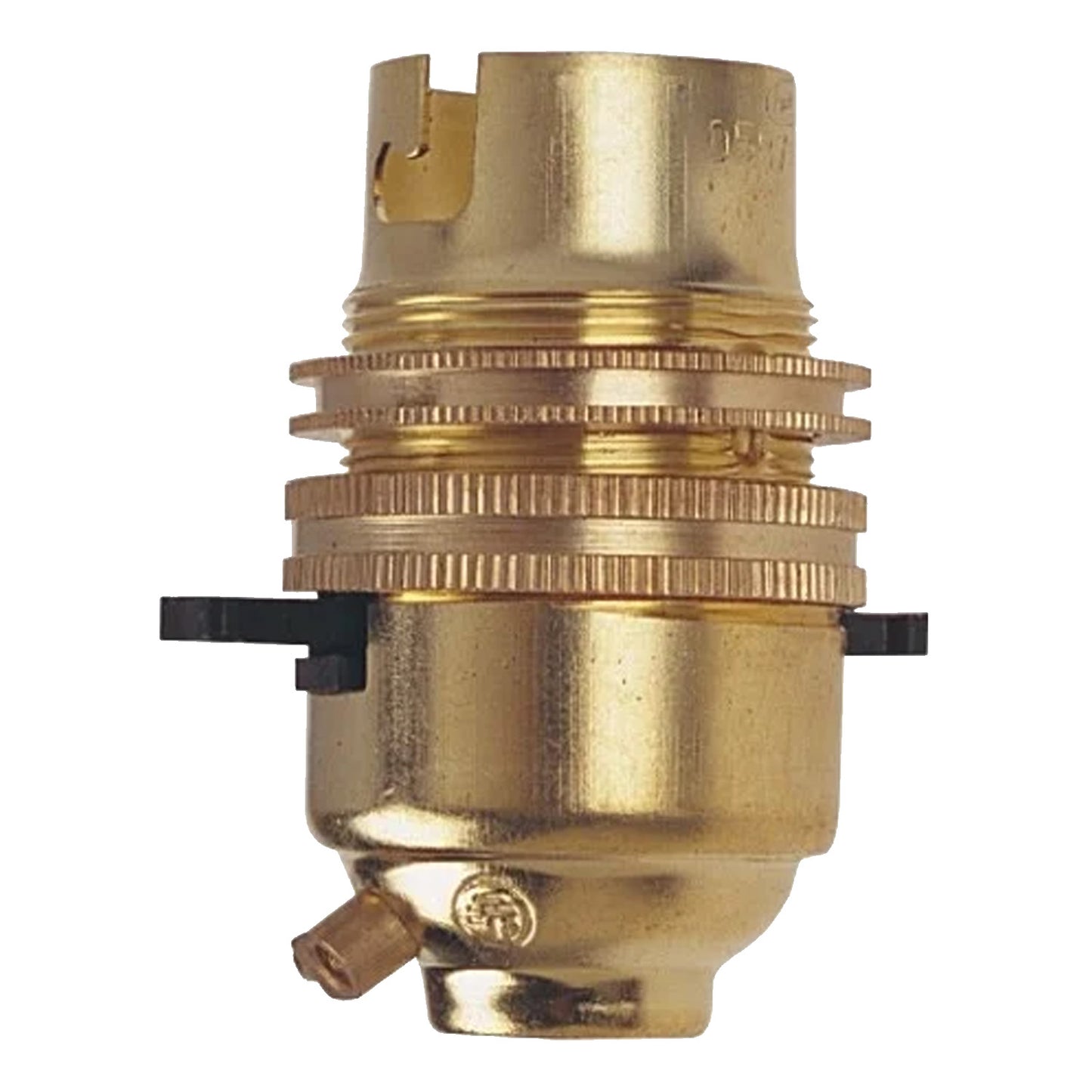Brass Lampholder Switched Bayonet Cap