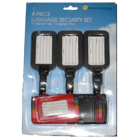 Luggage Strap Set (4 piece)