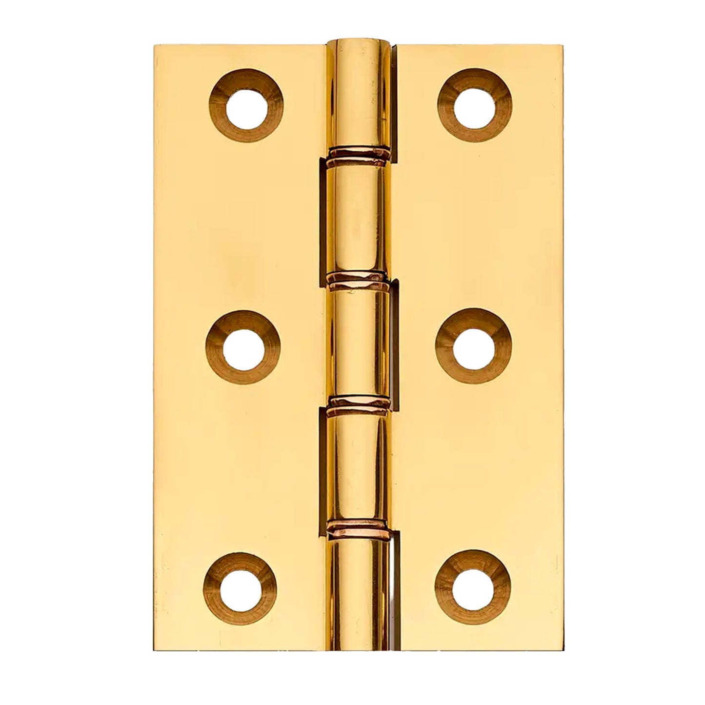 Phosphor Bronze Washered Brass Butt Hinge (1 pair)