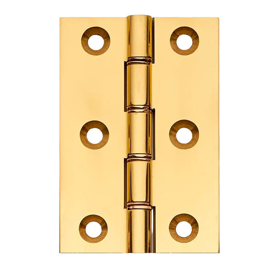 Phosphor Bronze Washered Brass Butt Hinge (1 pair)