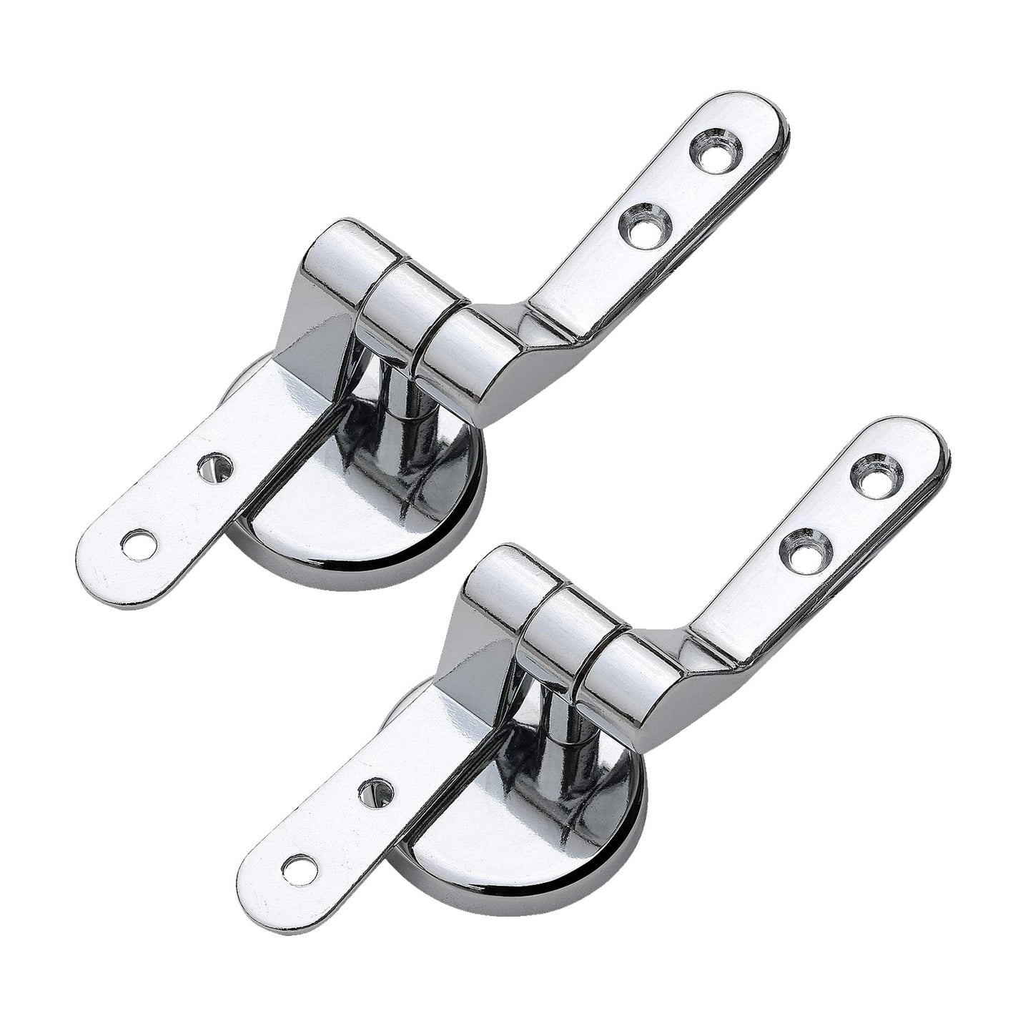 Chrome Toilet Seat Hinges for Wooden Seat