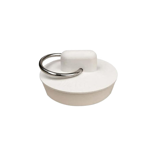 White Rubber Sink Plug