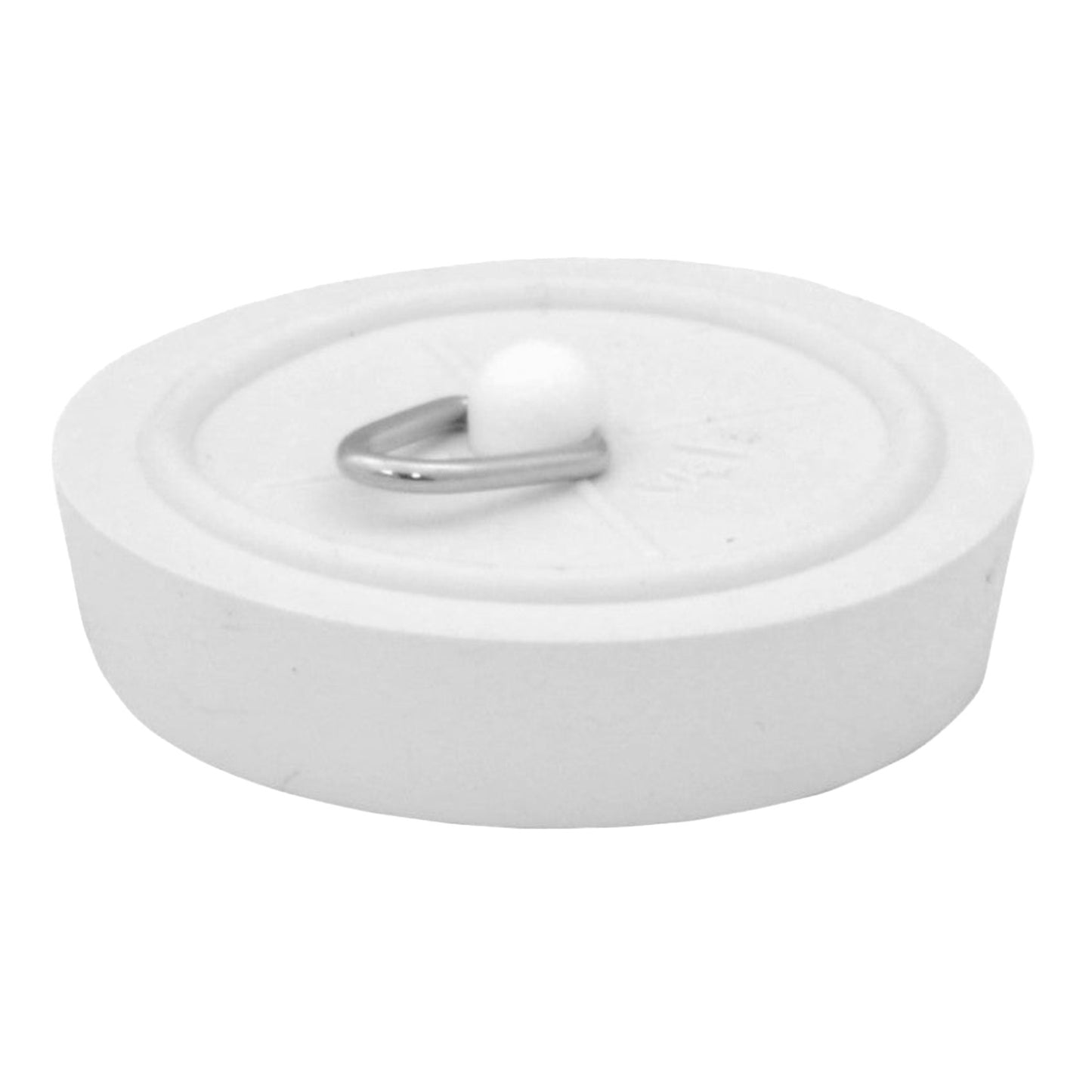 White Rubber Sink Plug