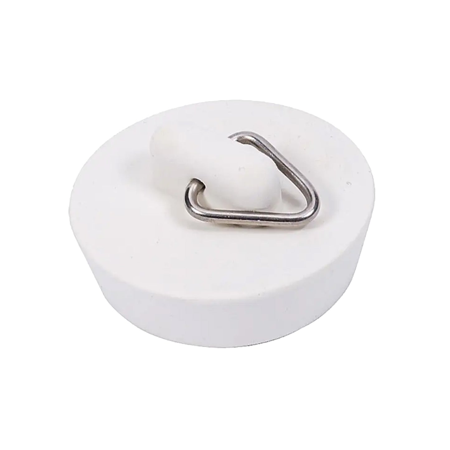 White Rubber Sink Plug