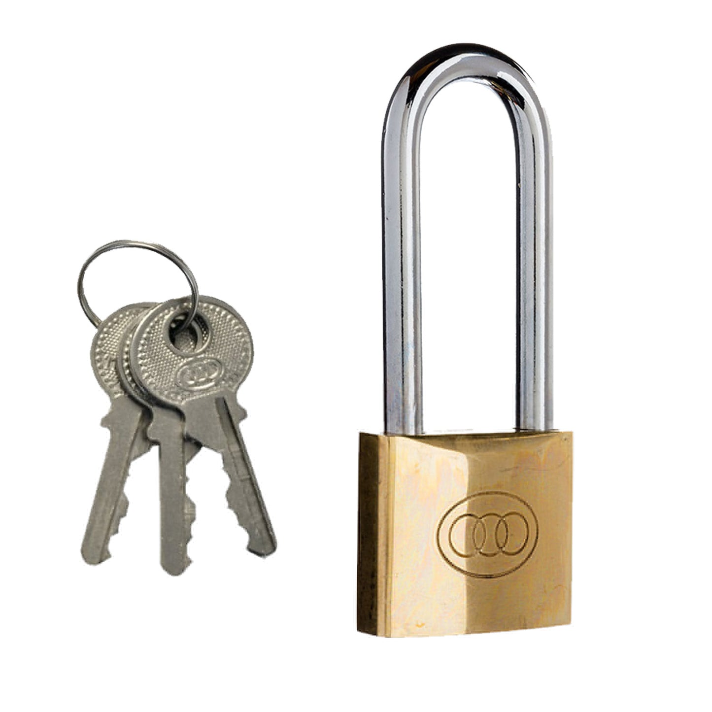 Brass Padlocks -Long Shackle