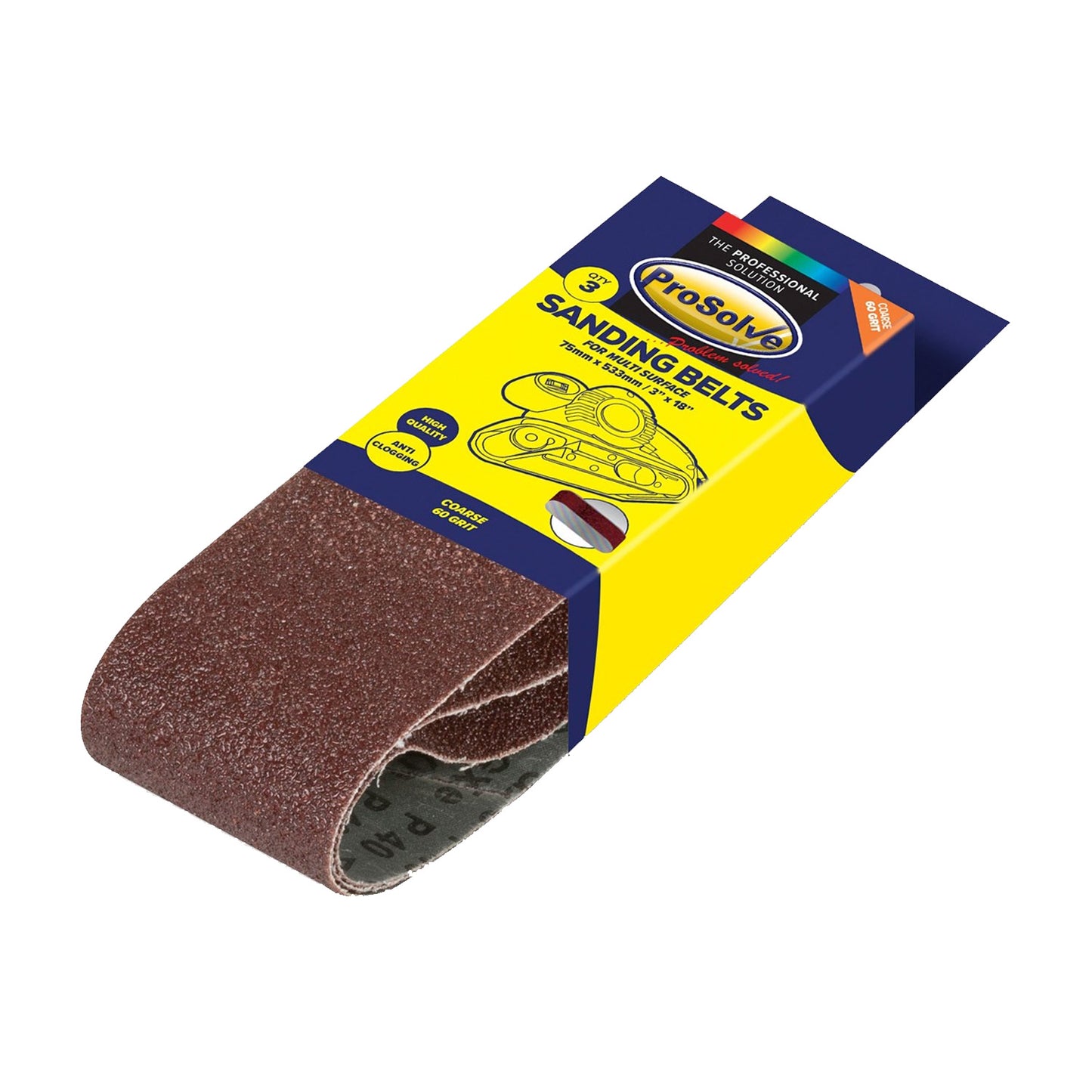 Sanding Belt (Pack of 3)