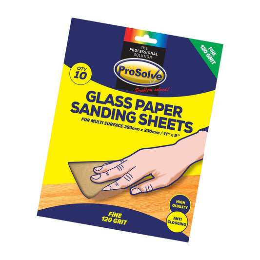 Glass Paper Pk 10 (230x280mm)