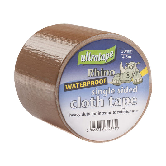 Single Sided Cloth Tape 12pk (50mm x 4.5m)
