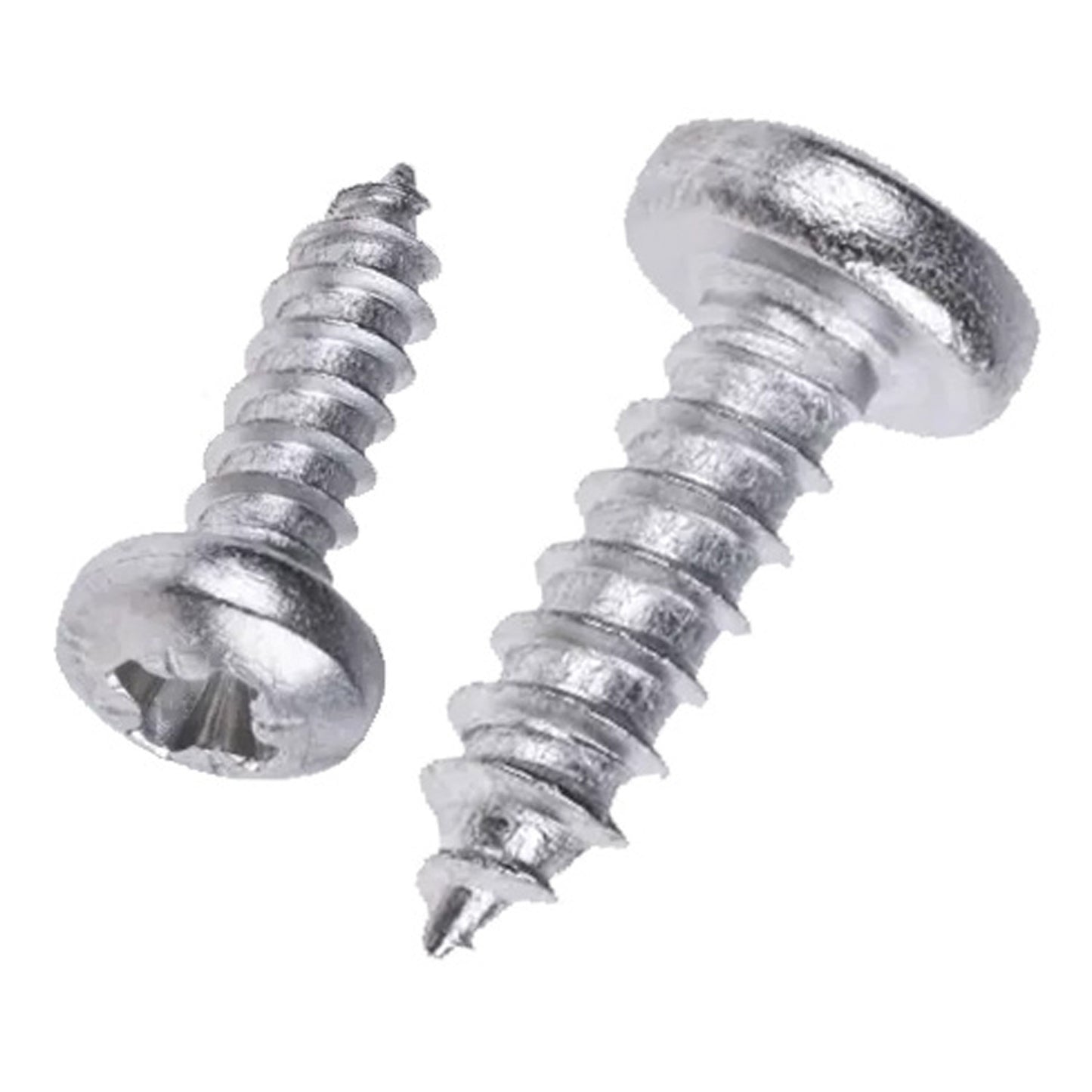 Pan Head Self Tapping Screws Stainless Steel (Sold as singles)