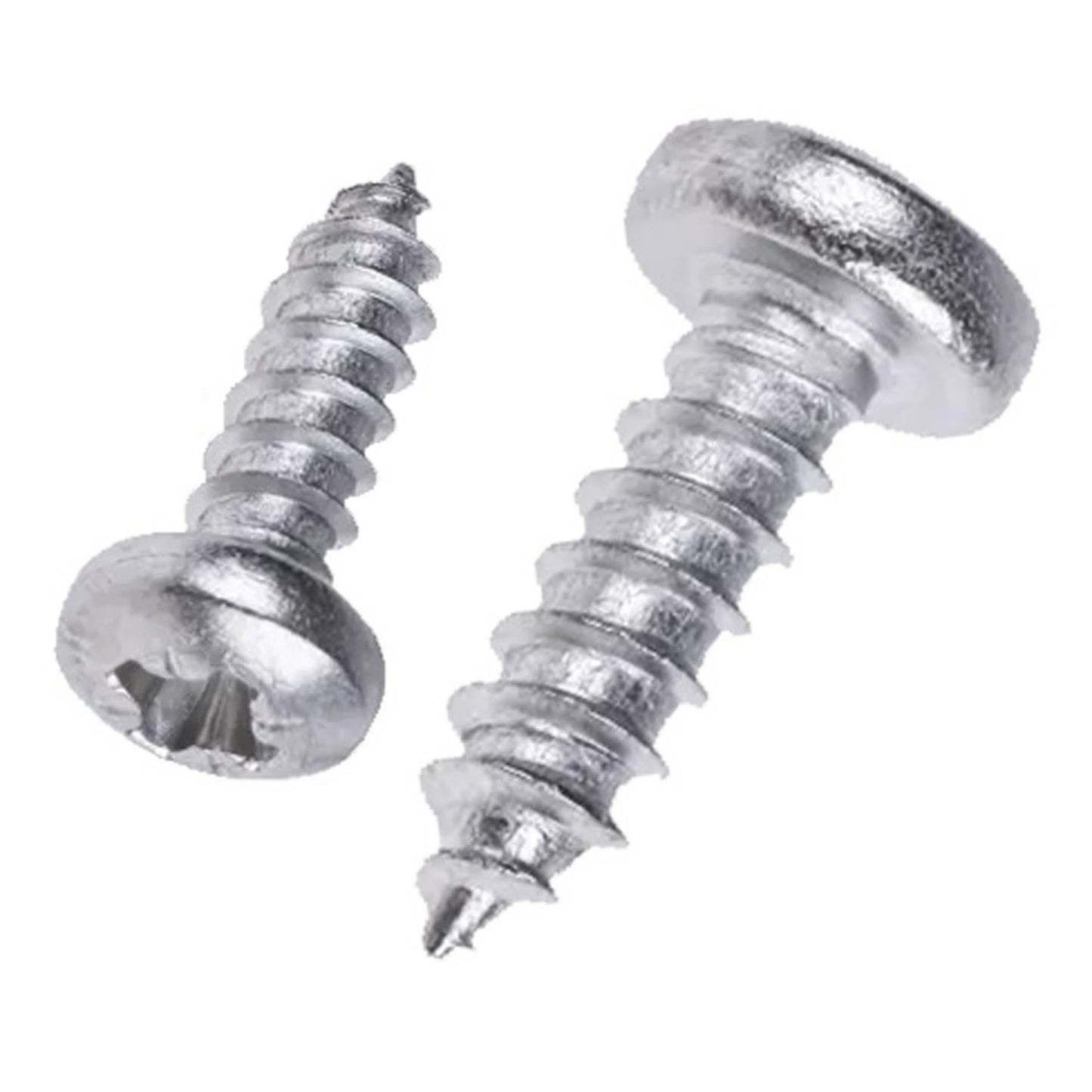 Pan Head Self Tapping Screws Stainless Steel (Sold as singles)