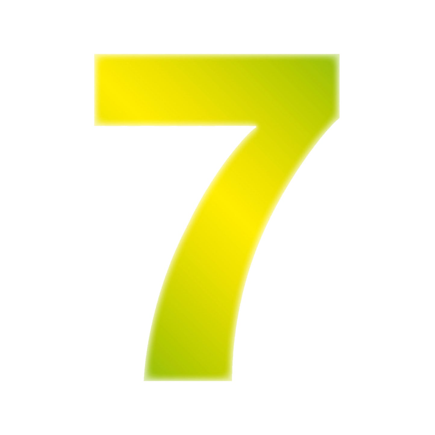 Self Adhesive Bin Number 170mm