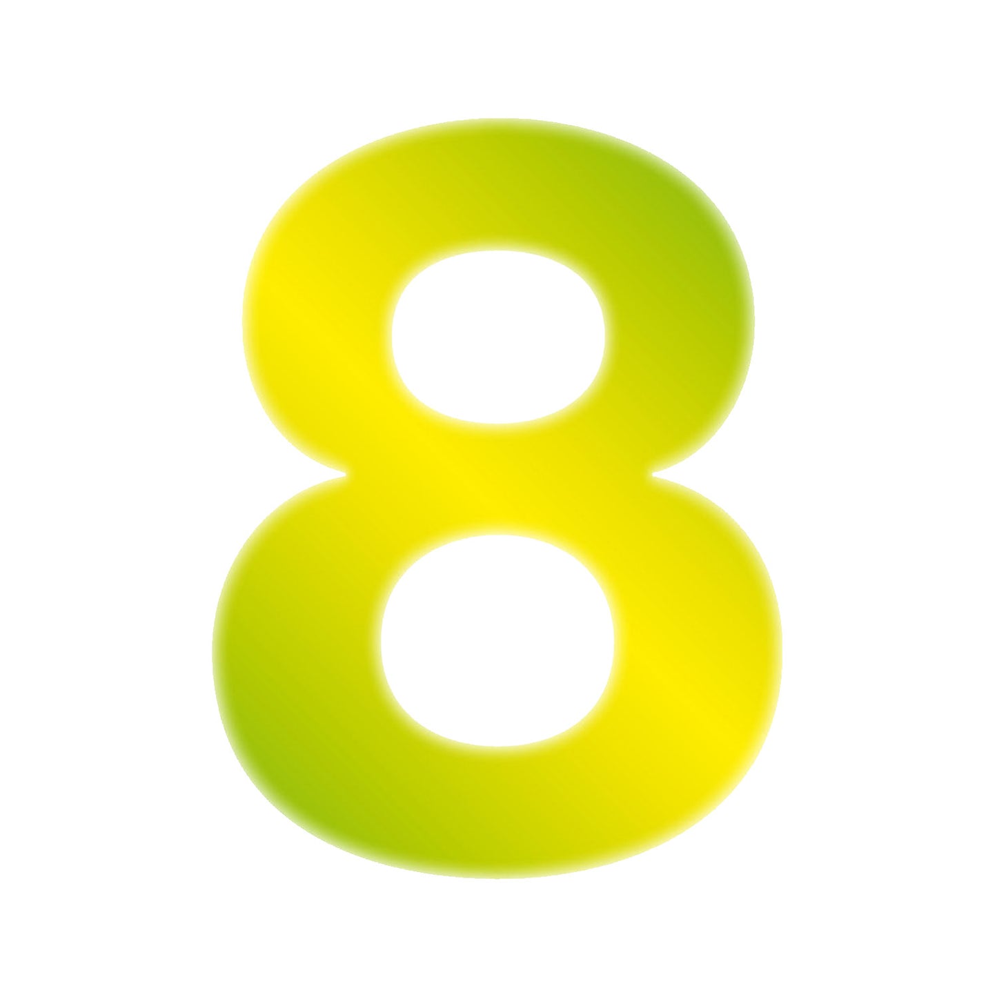 Self Adhesive Bin Number 170mm