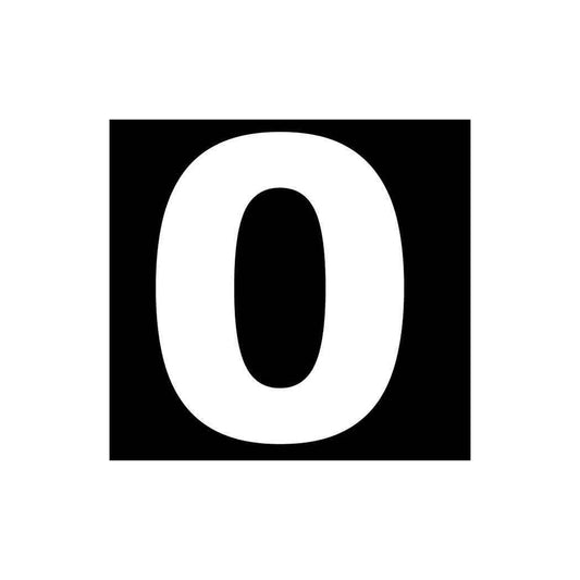 Self Adhesive Digits (80mm)