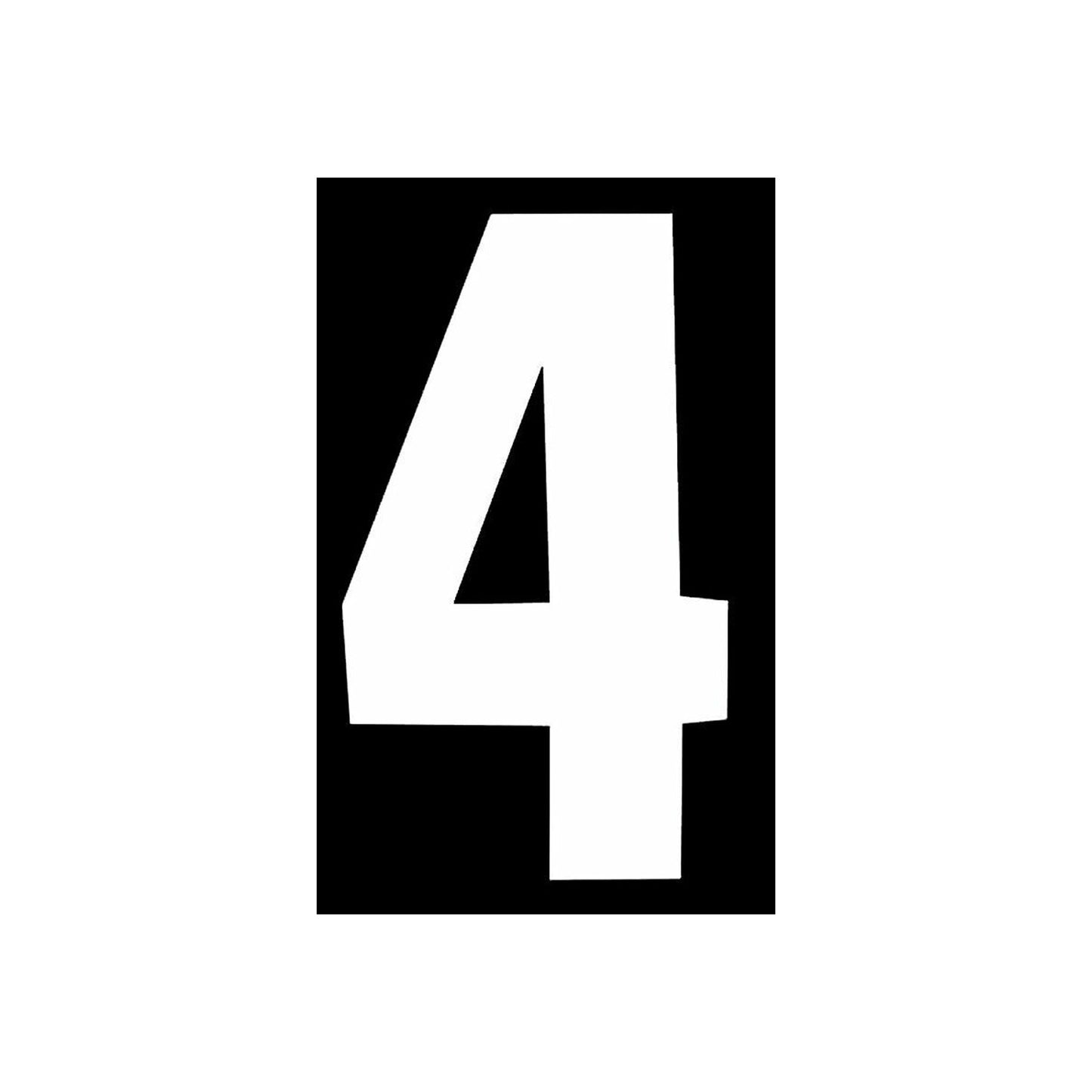 Self Adhesive Digits (80mm)