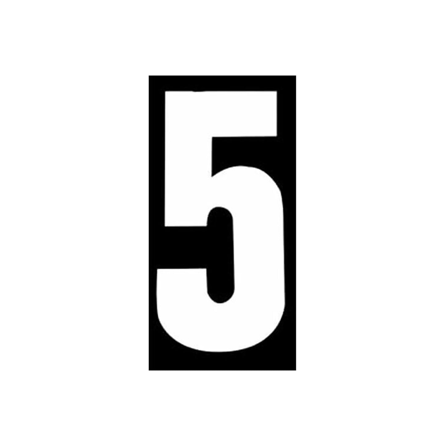 Self Adhesive Digits (80mm)