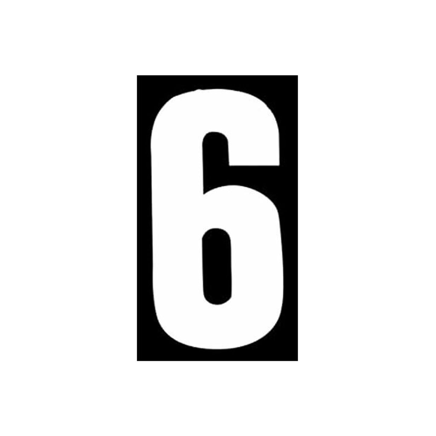 Self Adhesive Digits (80mm)