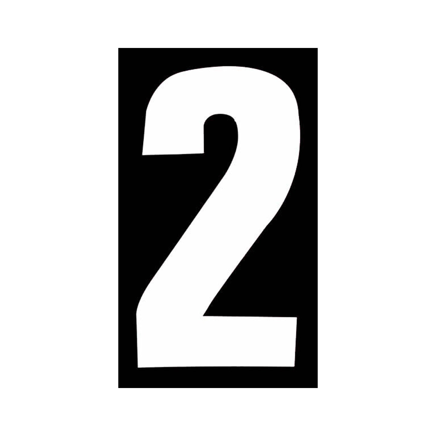 Self Adhesive Bin Number 170mm