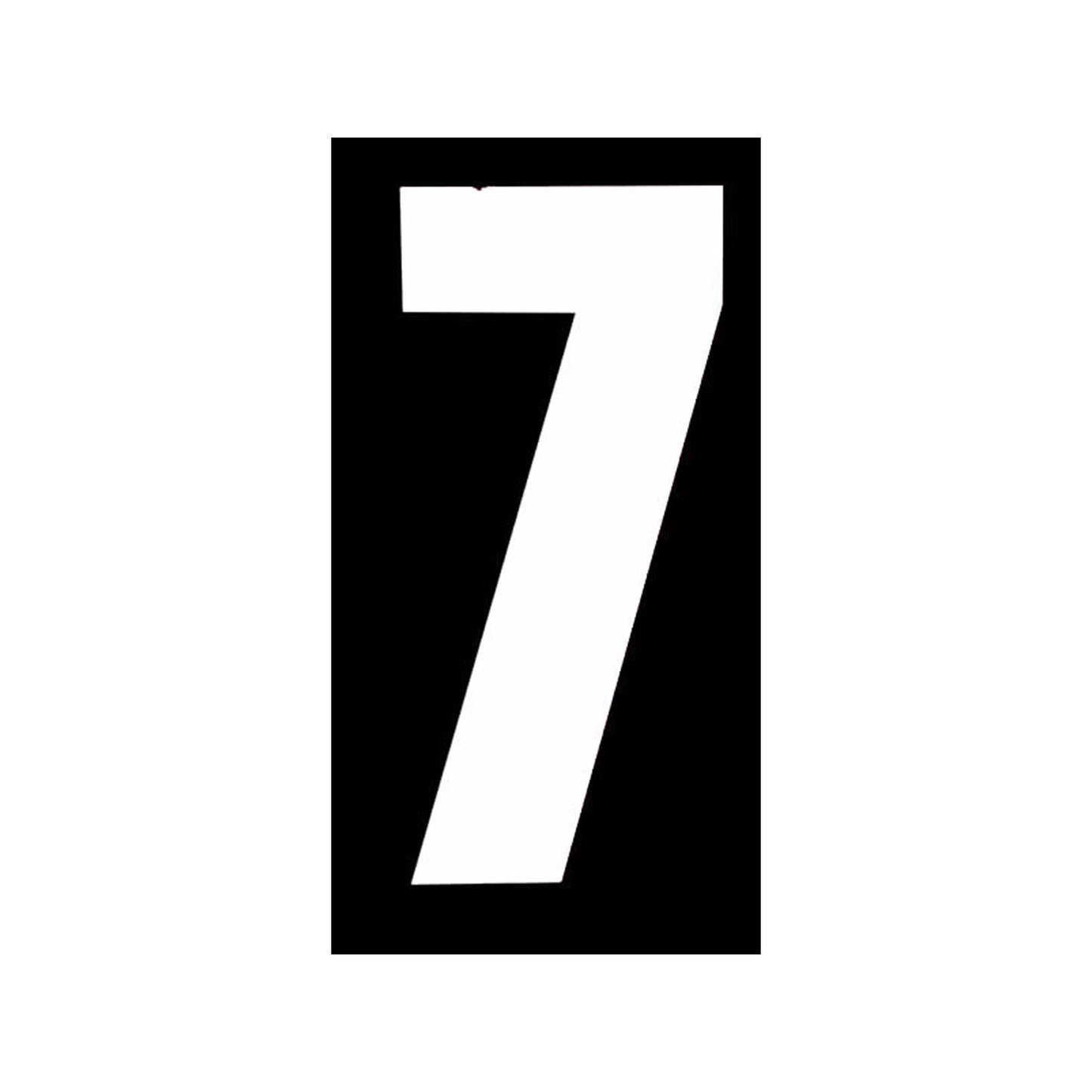 Self Adhesive Bin Number 170mm
