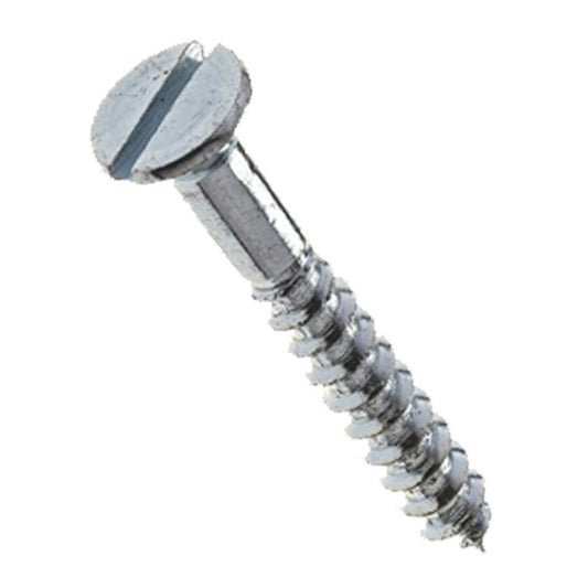 Slotted Countersunk Woodscrews -Stainless Steel (Sold as singles)
