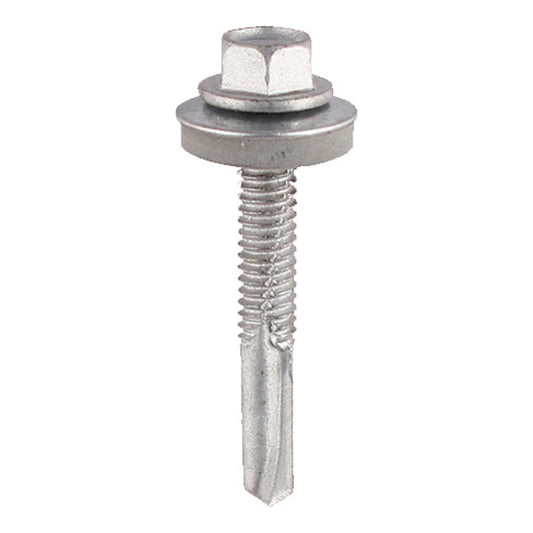Self Drilling Screw c/w/ EPDM Washer (Heavy) (Sold as singles)
