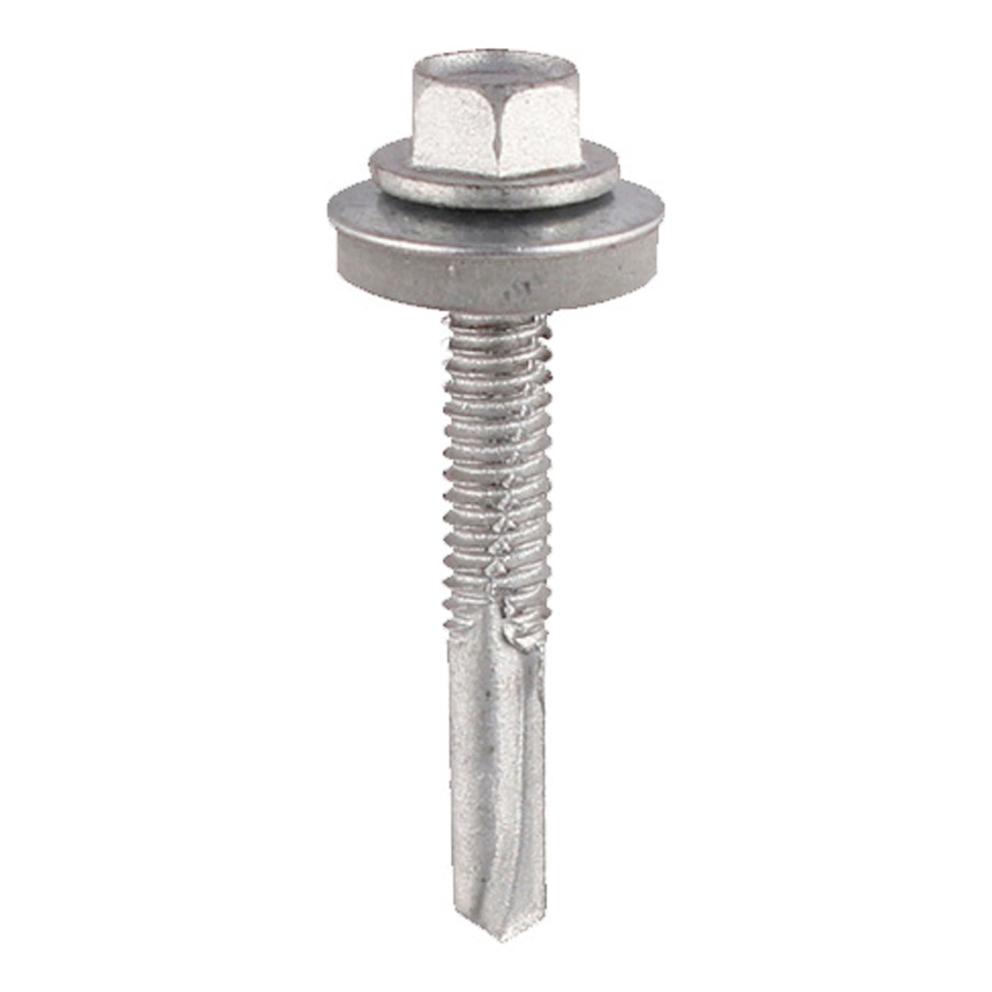 Self Drilling Screw c/w/ EPDM Washer (Heavy) (Sold as singles)