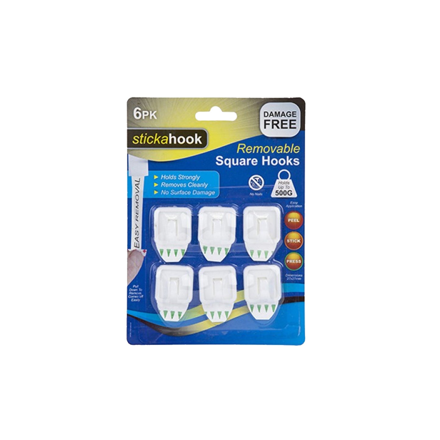 Self Adhesive Hooks (removable)