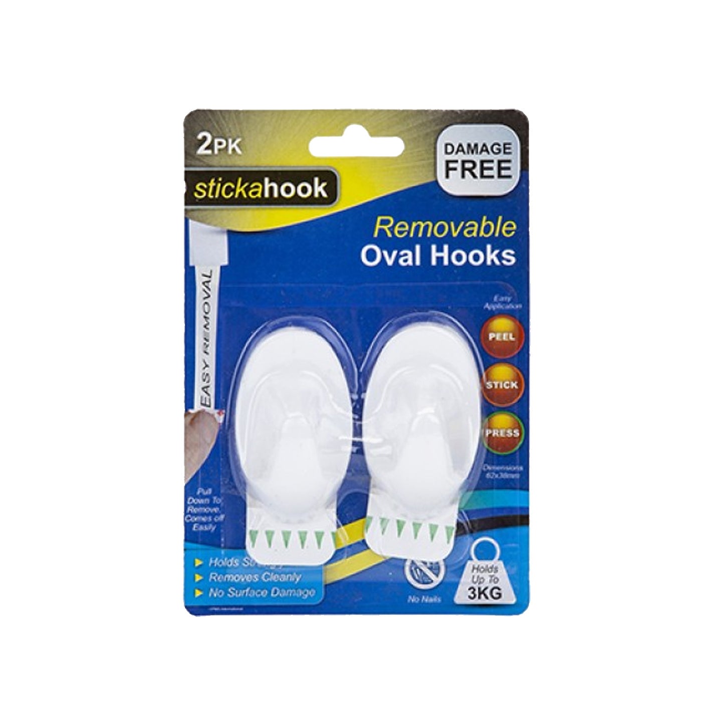 Self Adhesive Hooks (removable)