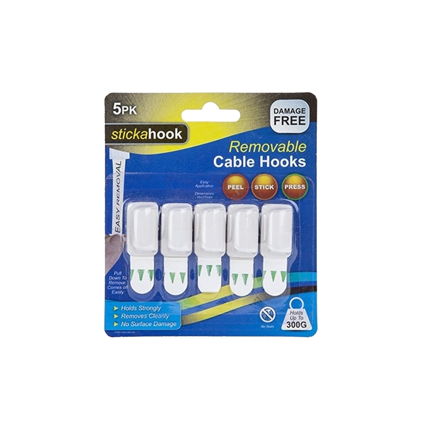 Self Adhesive Hooks (removable)