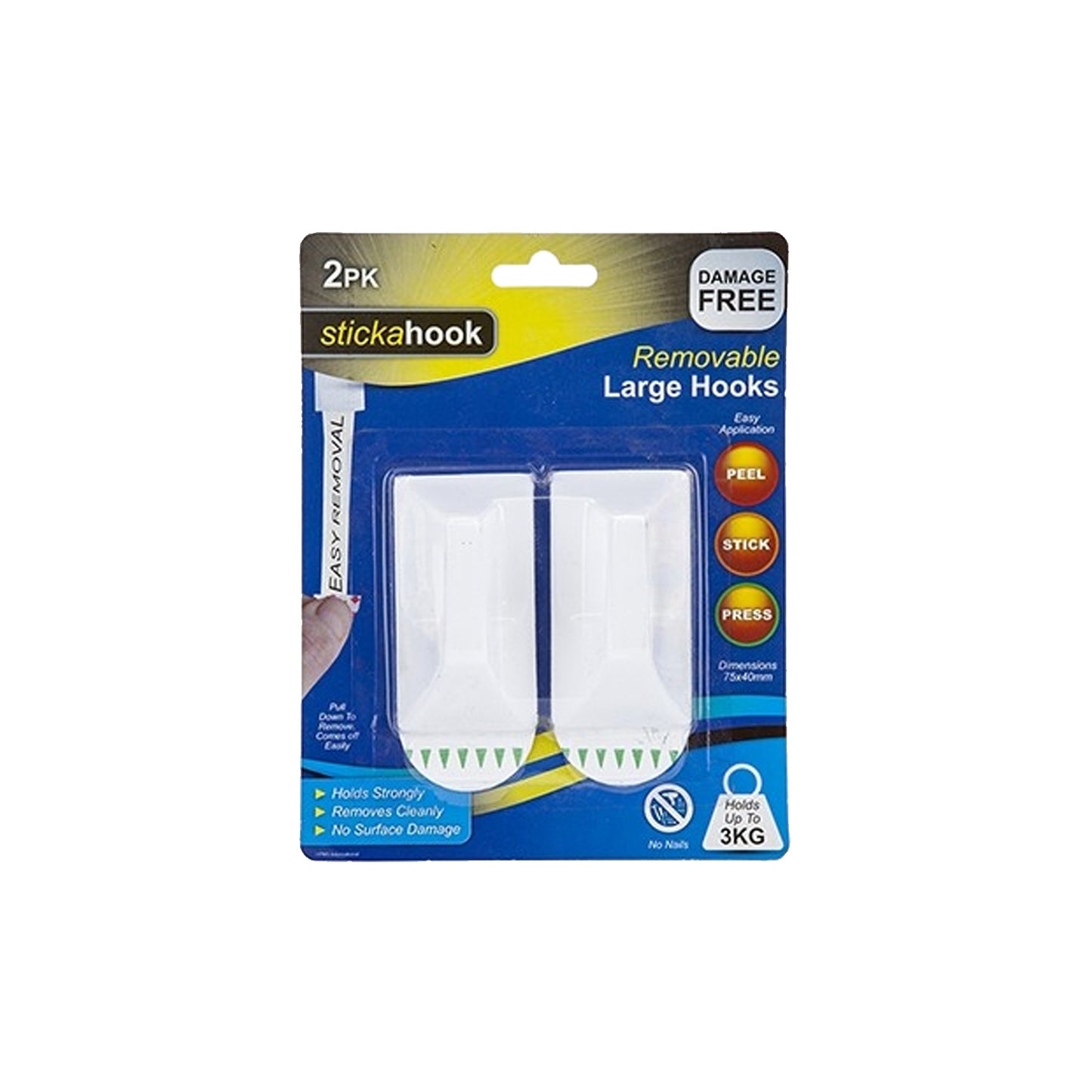 Self Adhesive Hooks (removable)