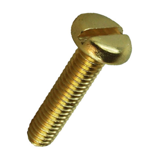 Pan Head Machine Screw -Brass (Sold as singles)