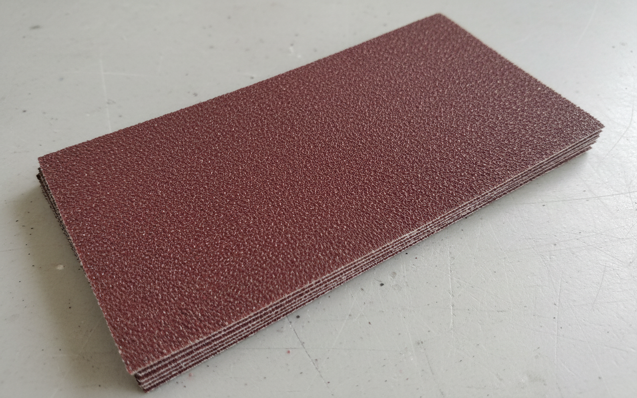 Sanding Sheet - Paint Pk 10 (93x230mm)